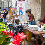 "Viens peindre avec nous" - l'atelier peinture pour les enfants au Quatre Coins