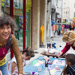 "Viens peindre avec nous" - l'atelier peinture pour les enfants au Quatre Coins