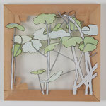 'Endurance II' 40x40cm oil on stretched nylon, 2006
