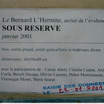 Vue de l'installation (détail)
