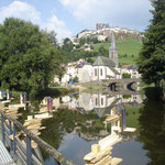 Le Pont Habité - vue in situ.