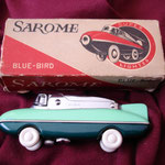 SAROME CAR BLUE BIRD SUPER LIGHTER CIRCA 1960's