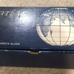 GRUMMAN HIROTA GLASS GLOBE ATLAS SMOKING SET VIETNAM ERA CIRCA 1960's
