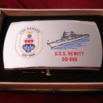 USS HEWITT DDG-966 VIETNAM ERA CIRCA 1970