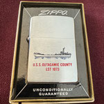 USS OUTAGAMIE COUNTY LST-1073 VIETNAM ERA DATED 1963