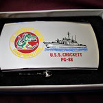 USS CROCKETT PG-88 VIETNAM ERA CIRCA 1960's