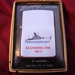 USS RICHARD L. PAGE DEG-5 (VIETNAM ERA) DATED 1970