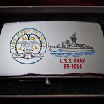 USS GRAY FF-1054 VIETNAM ERA CIRCA 1960's