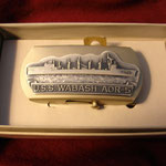 USS WABASH AOR-5 (VANGUARD BUCKLE) CIRCA 1980's