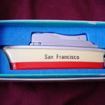 SS SAN FRANCISCO SANKEI  BUTANE LIGHTER CIRCA 1960's