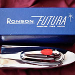 RONSON FUTURA VERAFLAME SPEEDBOAT TABLE LIGHTER CIRCA 1960's