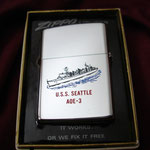 USS SEATTLE AOE-3 REVERSE SIDE 