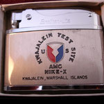 KWAJALIEN TEST SITE MARSHALL ISLANDS US AMC NIKE-X (AUTOMATIC-BROTHER-LITE LIGHTER) VIETNAM ERA CIRCA 1960's