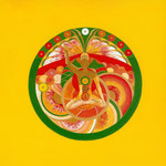 Löwe Sonne / Sakral,-/Sexual-Chakra, Solar-Plexus, Herz-Chakra