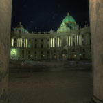 Das Michaeltor zur Hofburg vom Looshaus aus gesehen