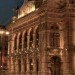 Die Front der Staatsoper