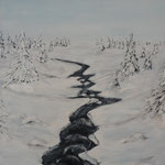 Even in winter the water finds its way