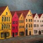 Brygga @ Bergen, 2009, 50x50cm