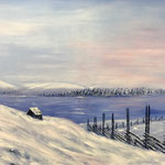 Sjusjøvannet, winter