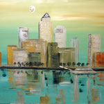 Canary Wharf, London, 2013, 72x100cm