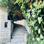 Treppe zur Einfahrt