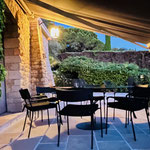 Dinner auf der Terrasse