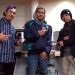 JUDGE(左からSAIBA,STEEZ,SATOSHI)