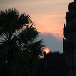 Sonnenuntergang in Angkor Wat