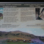 Diklo, geschützte Gebiete von Tuscheti