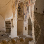 Höhlenkloster Udabno, mit besonderen typischen georgischen Fresken