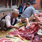 Nepal: Bhaktapur, am Dashain Festival werden weit über 100'000 Tiere geopfert!?