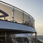 Braunes Glas statt Holz - die Ocean Window mag es luftig :-D