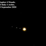 Jupiter 4 Monde. 10 September 2020