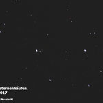 Plejaden Sternenhaufen.  23 März 2017