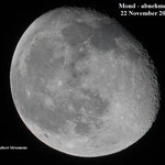 Mond abnehmend. 22 November 2021