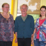 Frau Zipperer, Herr Dr. Kürth, Frau Kiefer