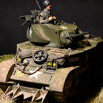 Tamiya M5A1 US Light Tank - 1:35