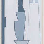 »FSP 3/3«, 2023, 80 x 40 cm, Öl auf Leinwand