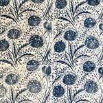 Wilde Möhre ist eine handgedruckte Tapete  aus der Print Garden Tapetenmanufaktur aus Hamburg, Design Anne Hahn