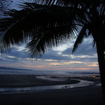 Ebbe & Sonnenuntergang @ Playa Estero