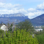Vue depuis le Lycée Agricole de Poisy