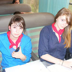 Dans le train