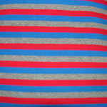 Streifen rot-blau-grau