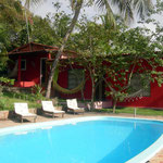 Chalés Frente a Piscina