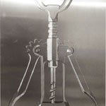"o.T.", 50x70cm, Alu geschliffen, Transparentfarbe, 2007