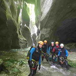 sortie canyon tous bien équipés
