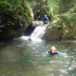 ambiance bucolique dans les canyons du Vercors