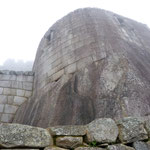kunstvolle Mauerbauweise der Inkas