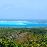 Aussicht auf das Riff vor der Insel