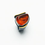 Ring, Bernstein, Silber und Feingold